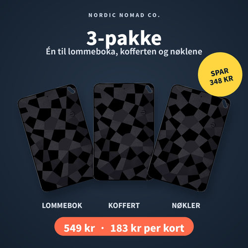 Nordic Nomad Sporingskort – iPhone & Android